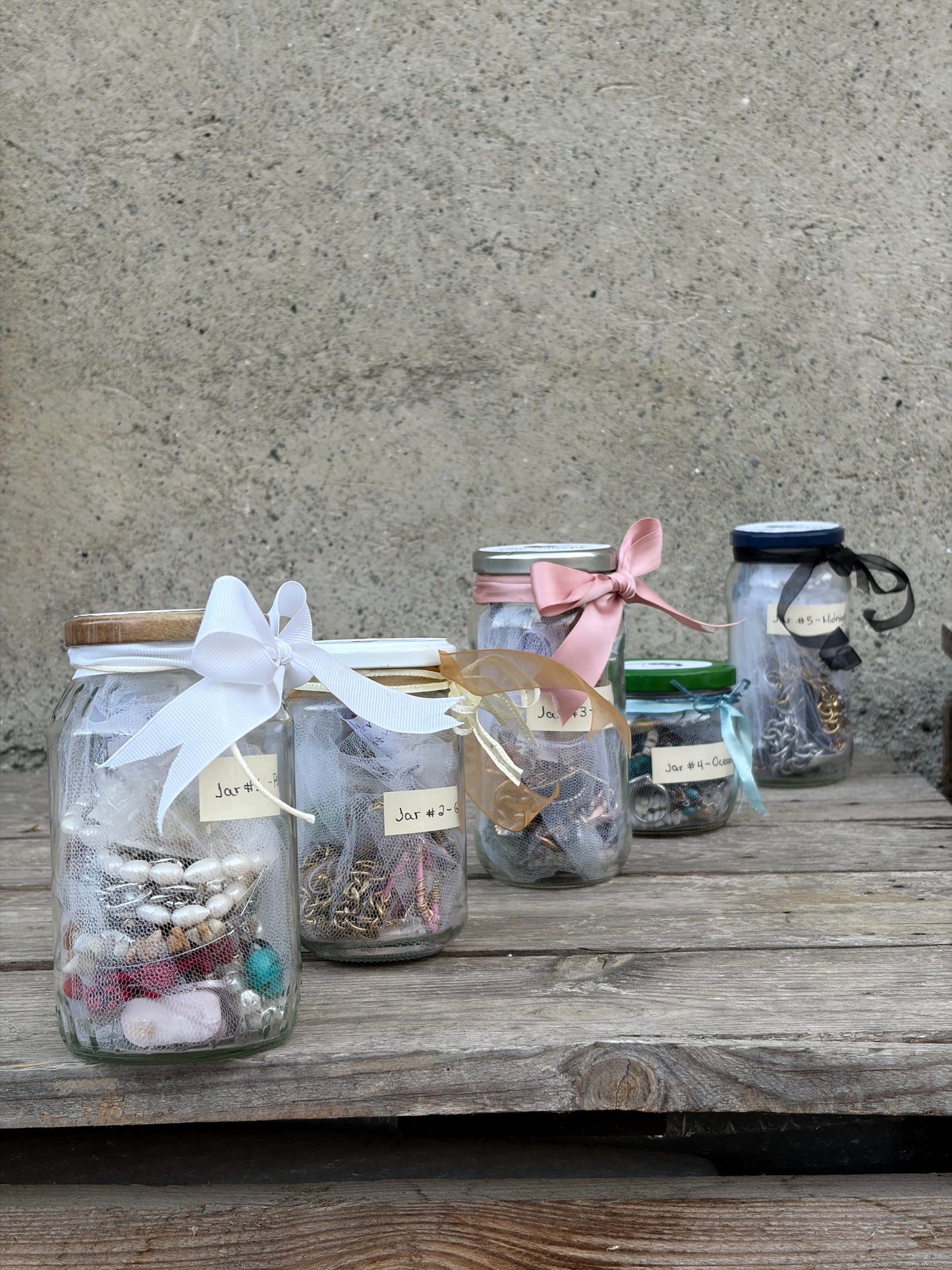 Premium Jewellery Mystery Jars - Jar #2 - Golden Glow