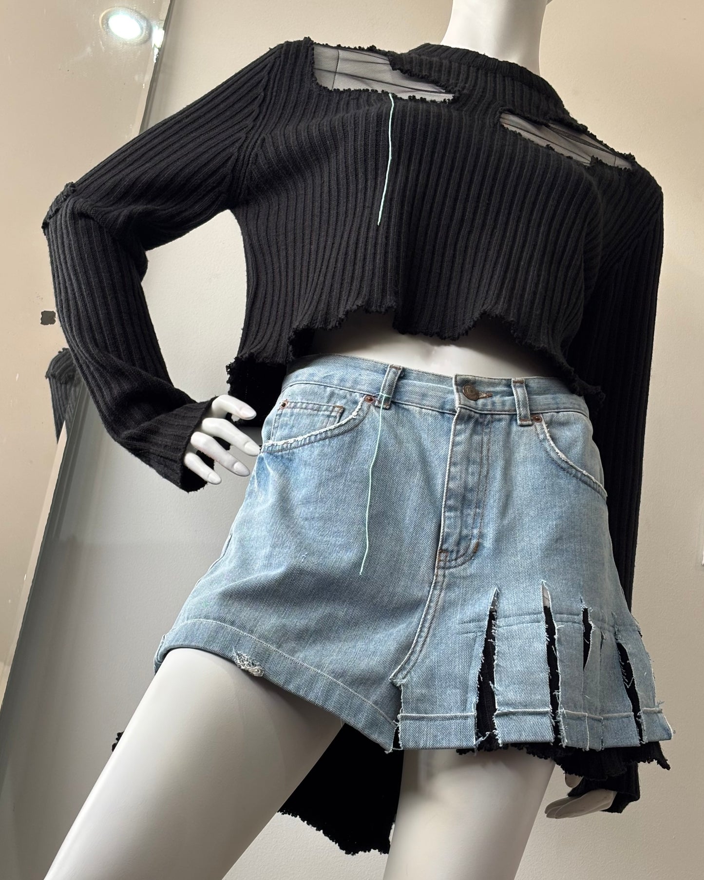 Reworked Denim Set - Sustainable