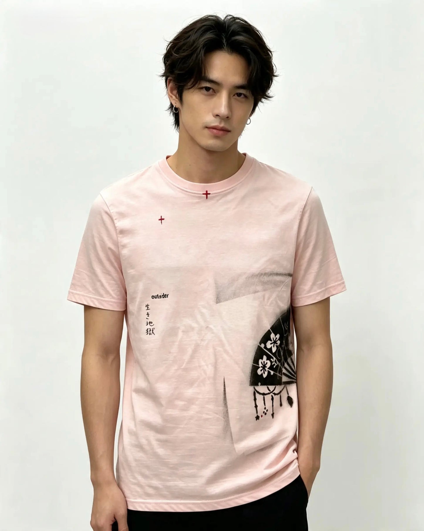 OUTSIDER TEE — PINK