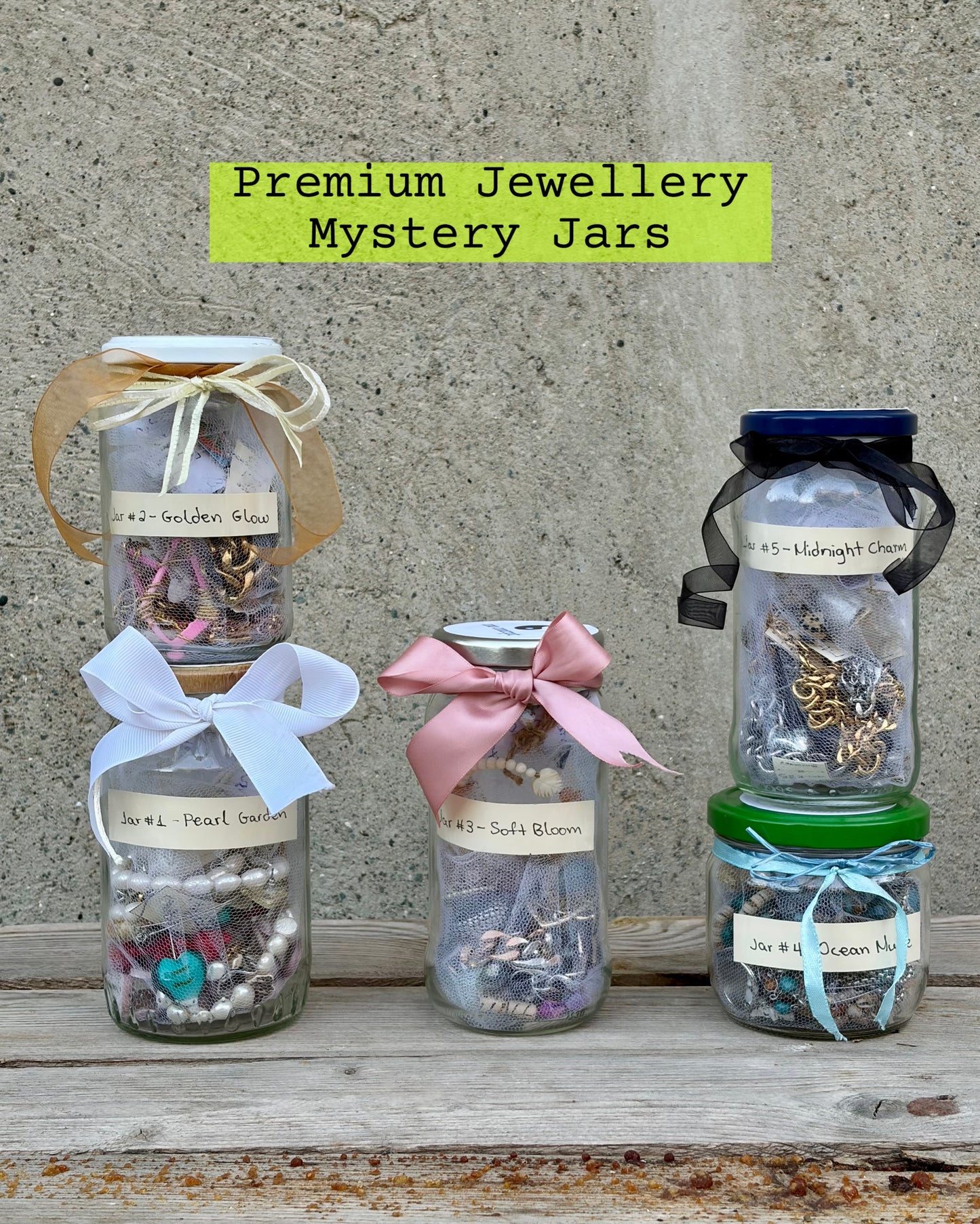 Premium Jewellery Mystery Jars - Jar #5 - Midnight Charm