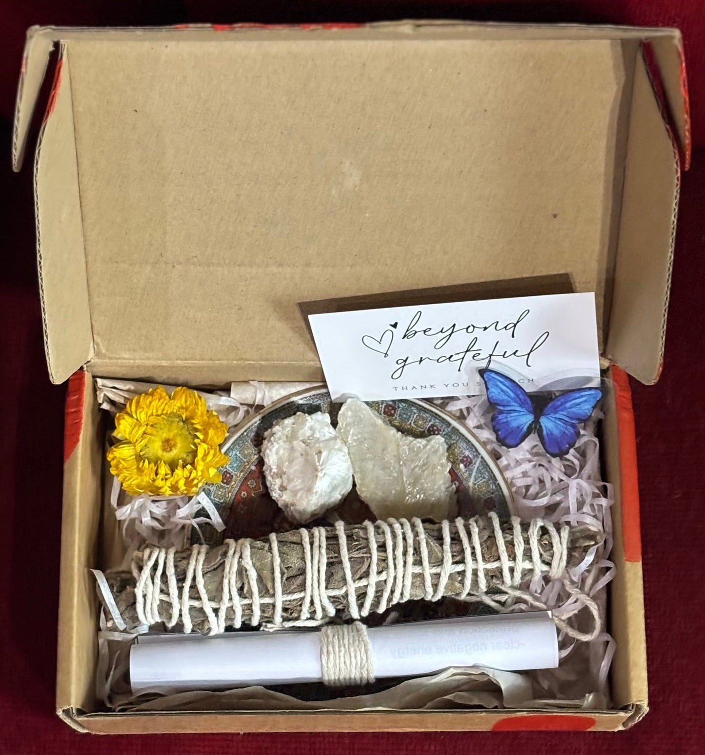 Grounding Ritual Box - Mediterranean Sage