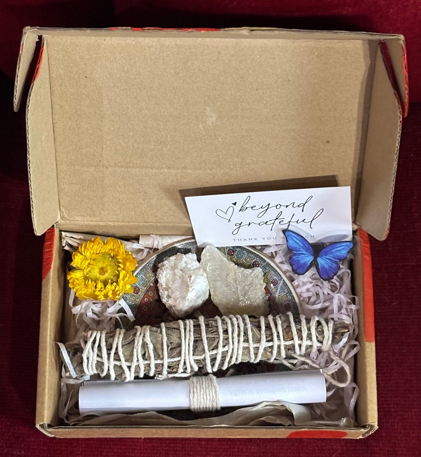 Grounding Ritual Box - Mediterranean Sage