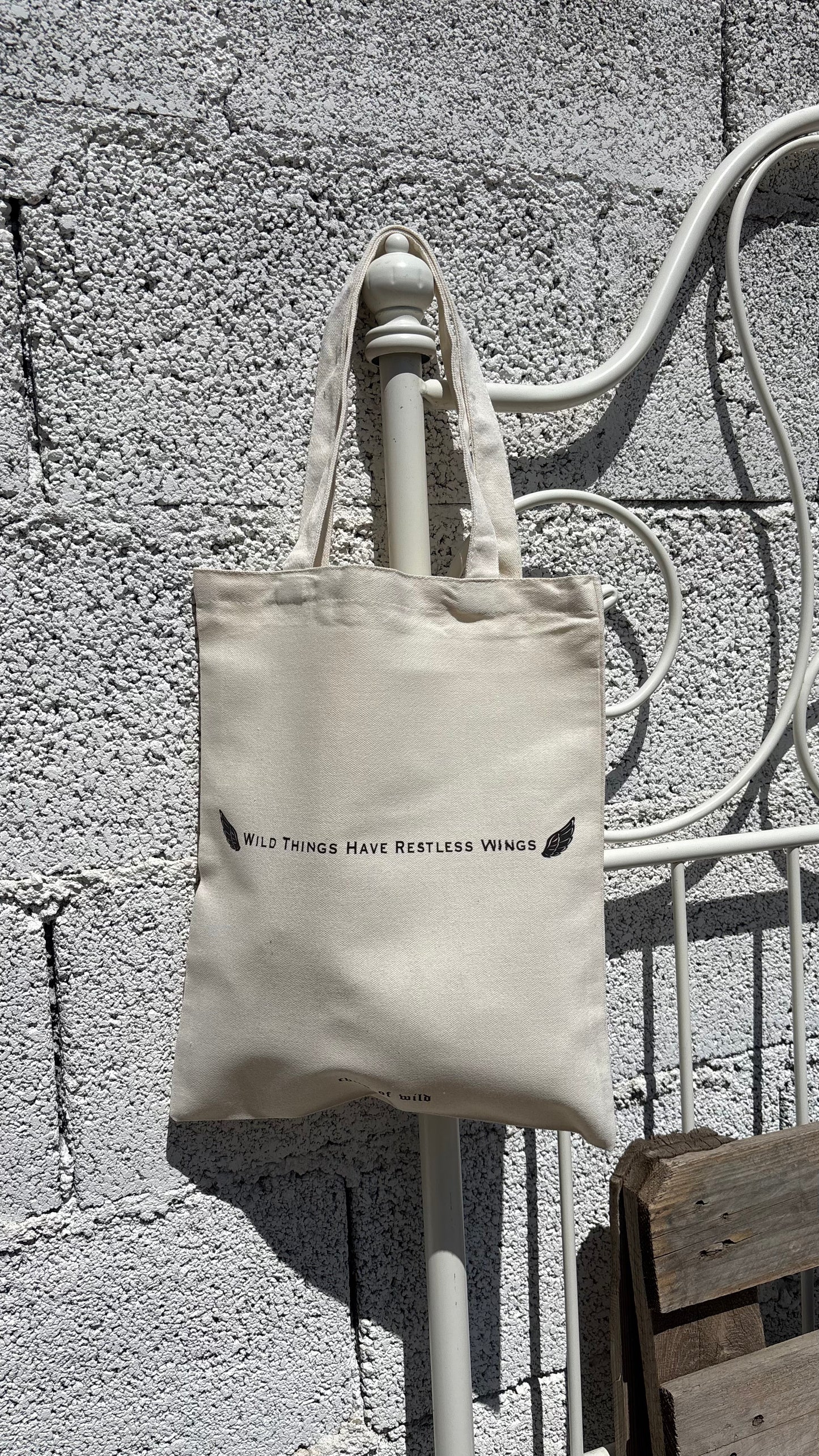 One of One Double-Sided Art Tote - Wild Things