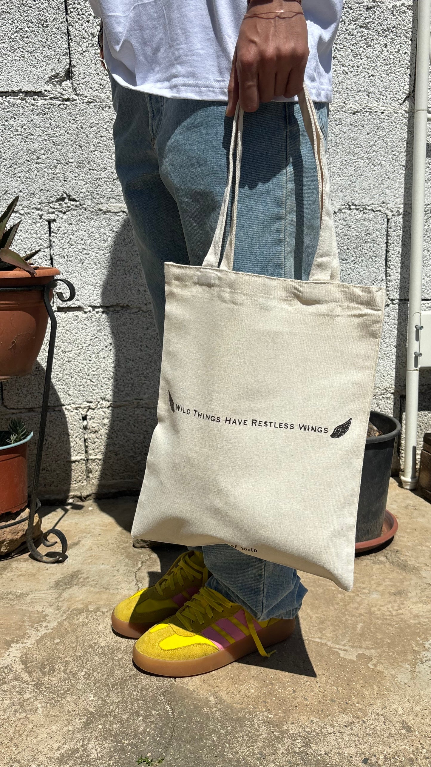 One of One Double-Sided Art Tote - Wild Things