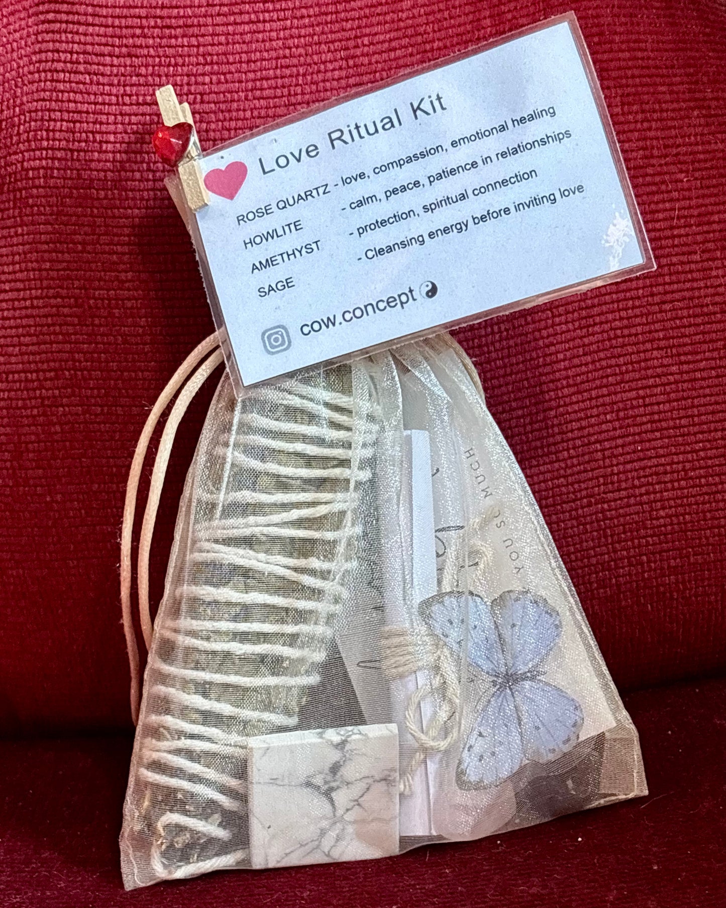 Love Ritual Kit - Wild Sage & Crystal Energy