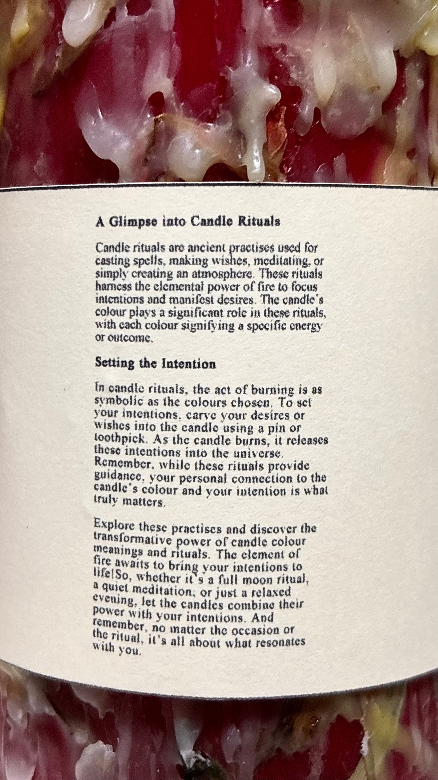 Ritual Candles - Love Spell