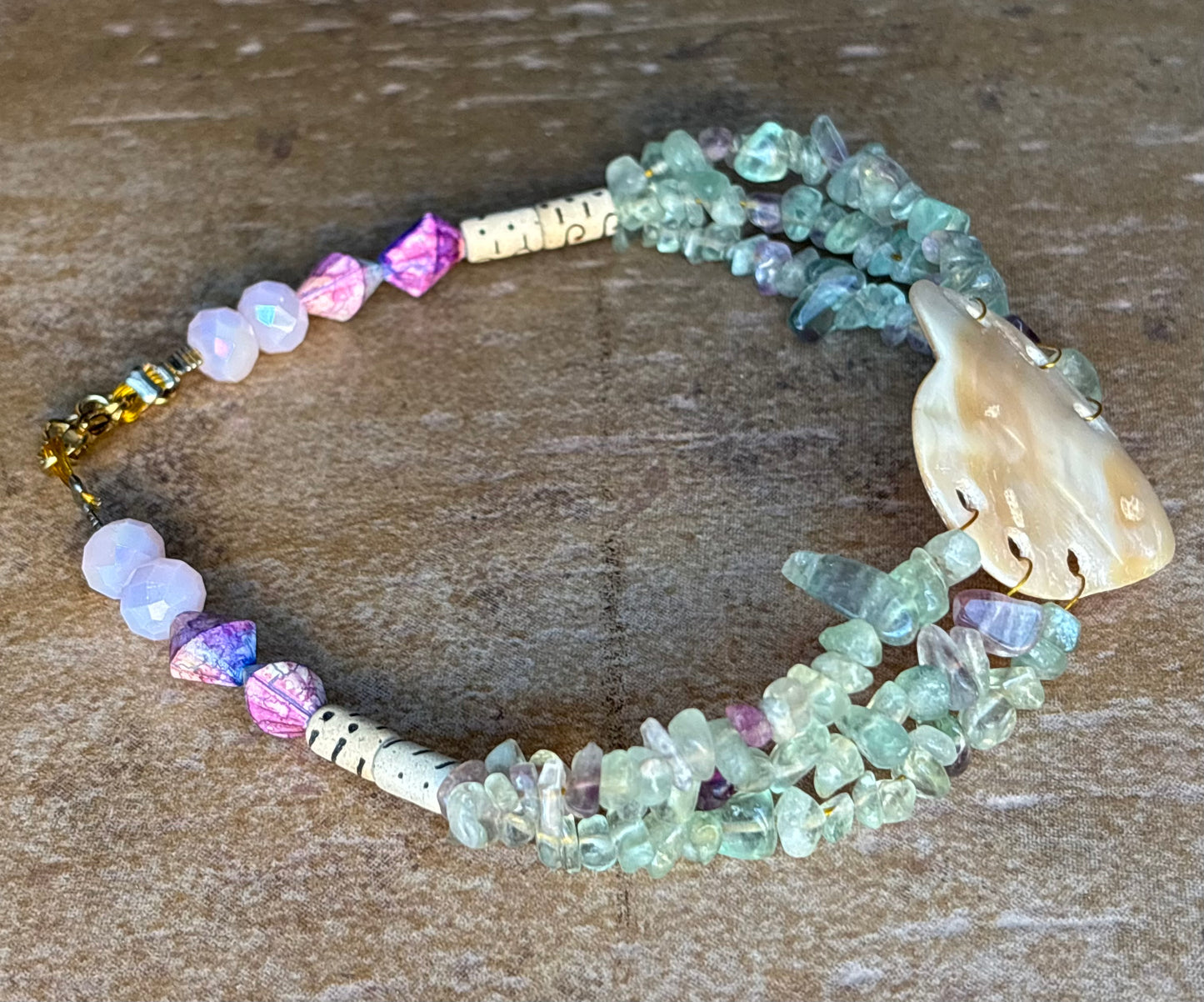 Tidal Heart Talisman - Choker Necklace