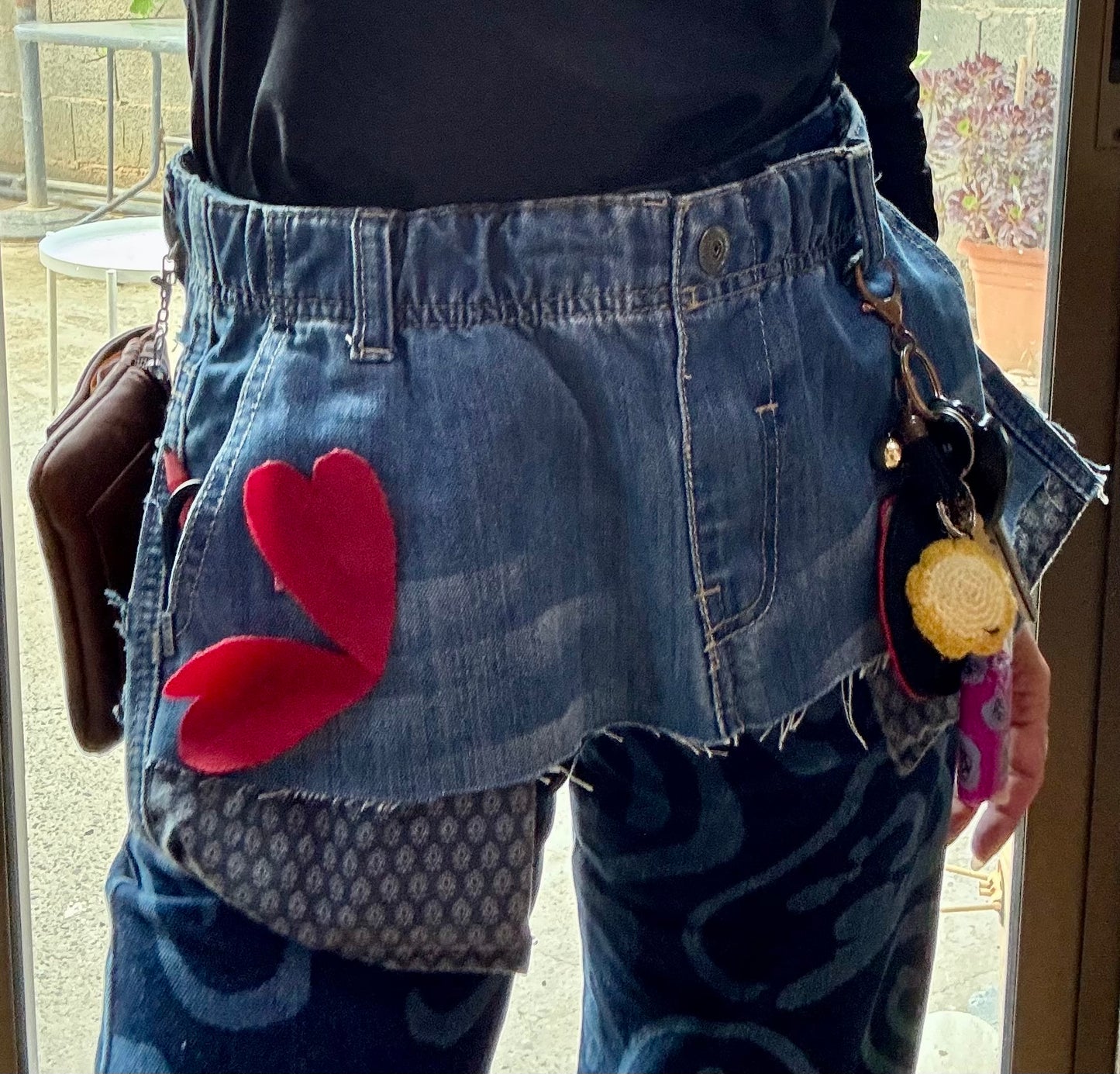 Deconstructed Pocket Belt Skirt