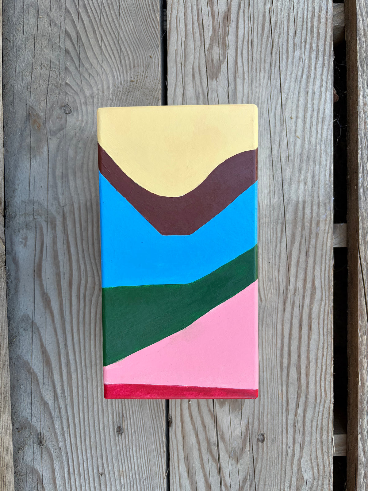 One-of-a-Kind Hand-Painted Grounding Box | Sacred Cup Set