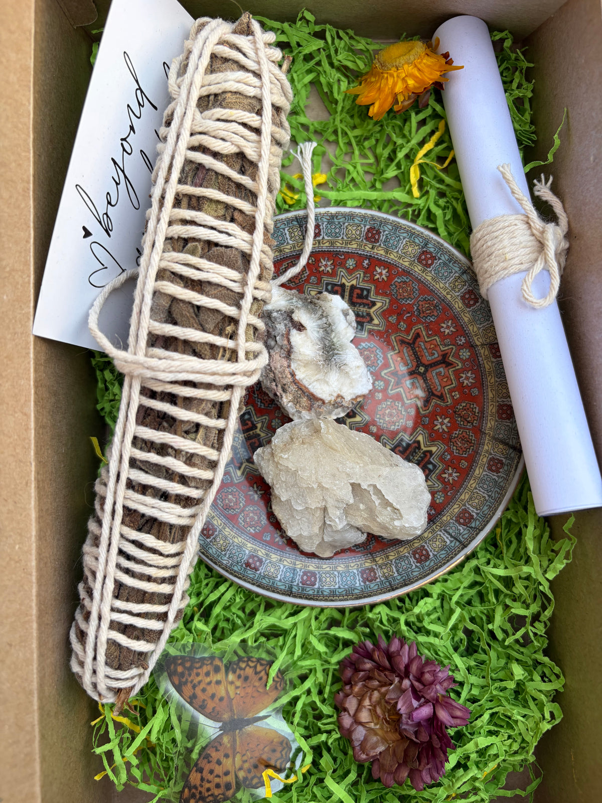 One-of-a-Kind Grounding Box | Vintage Ritual Dish Set (Style A)