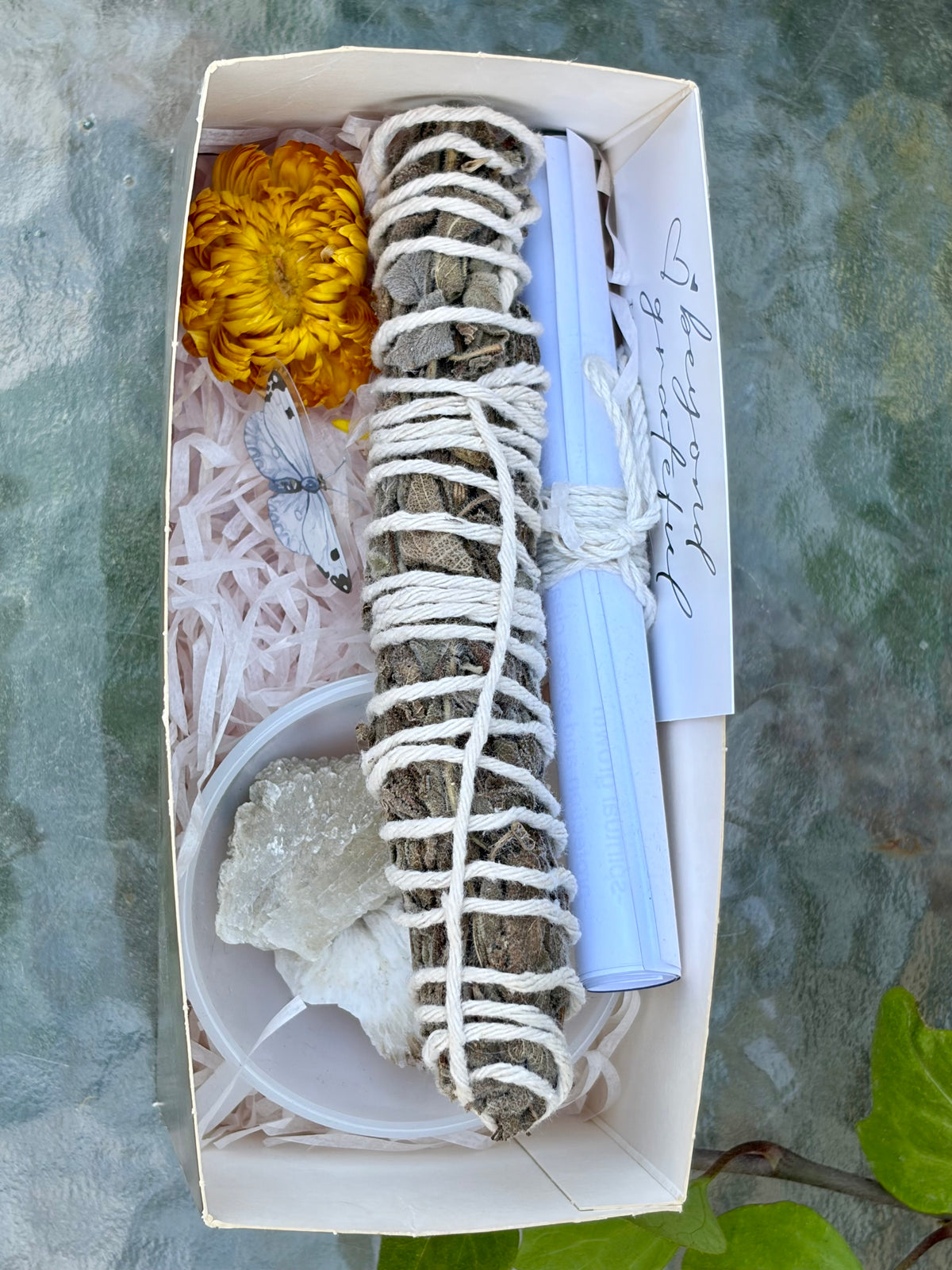 One-of-a-Kind Grounding Box | Vintage Sacred Cup Set