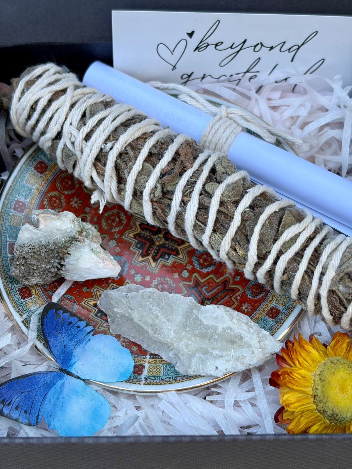 One-of-a-Kind Grounding Box | Vintage Ritual Dish Set (Style B)