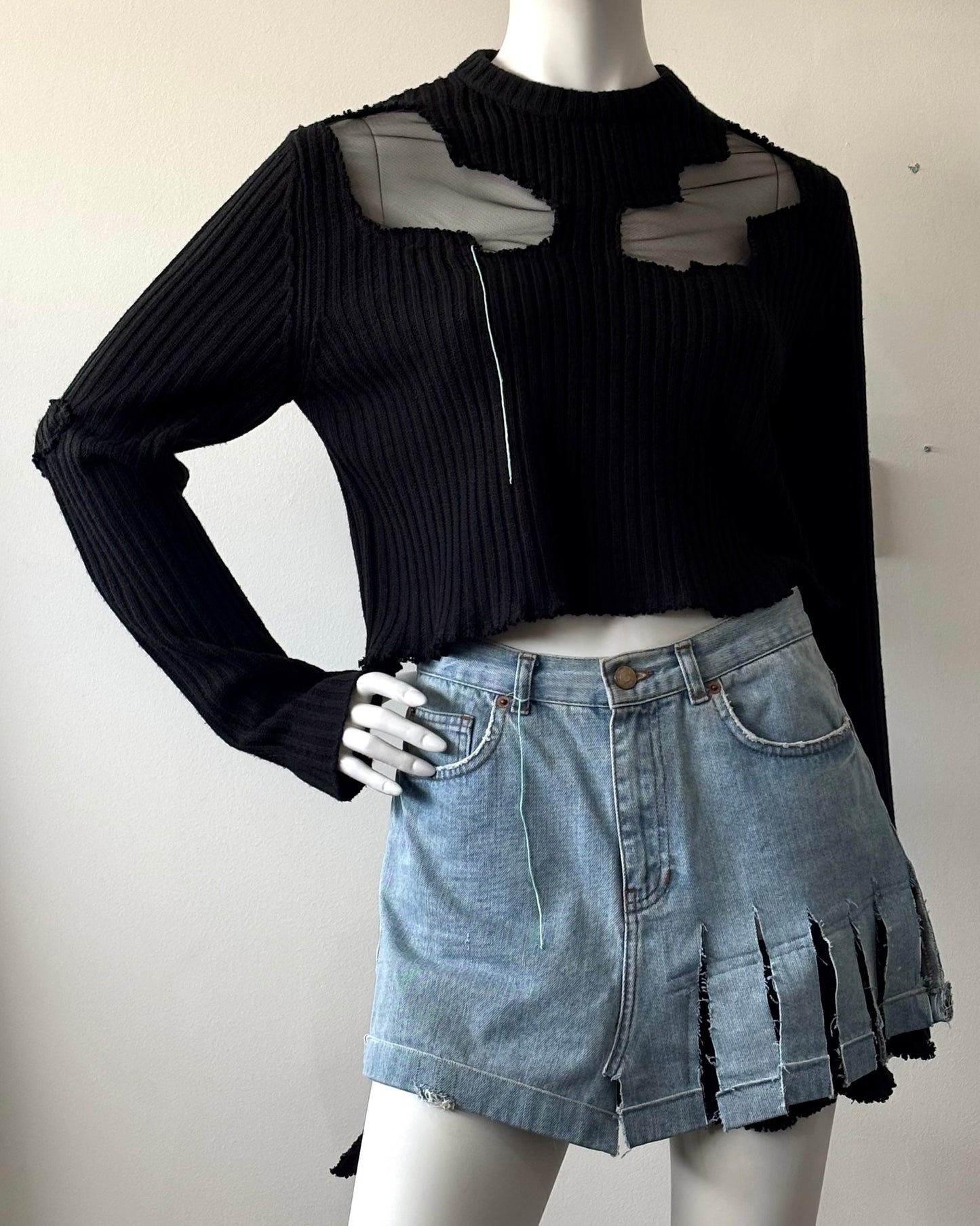 Reworked Denim Set - Sustainable