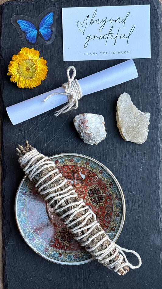 Grounding Ritual Box - Mediterranean Sage