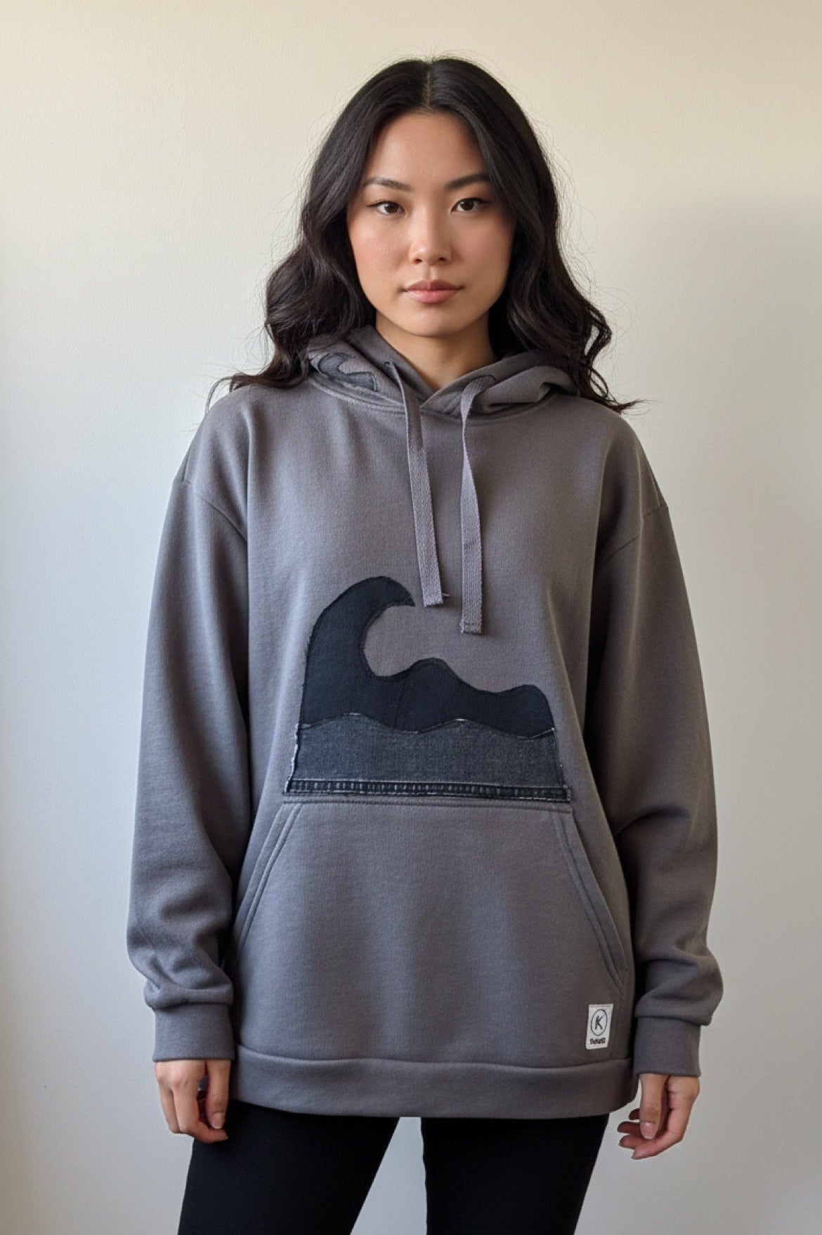 Grey Wave Hoodie — One of One