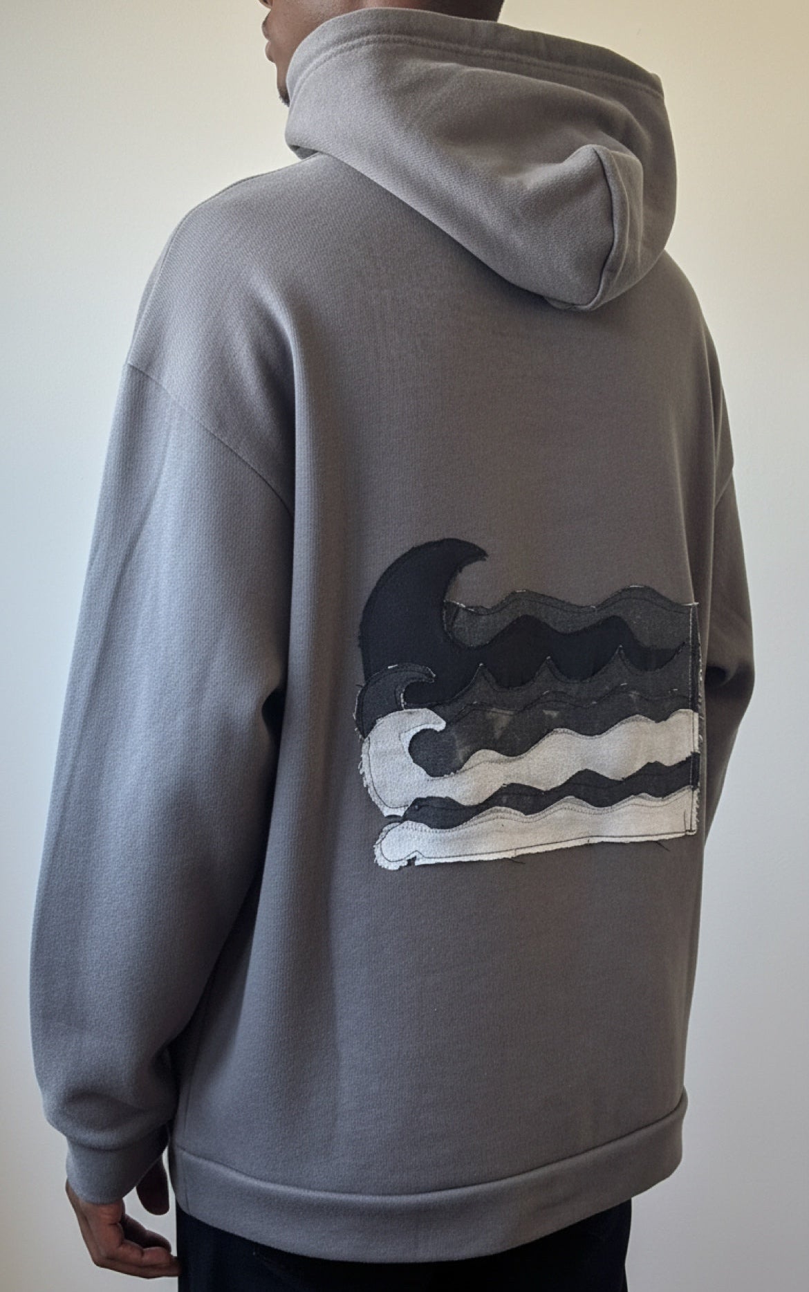 Grey Wave Hoodie — One of One