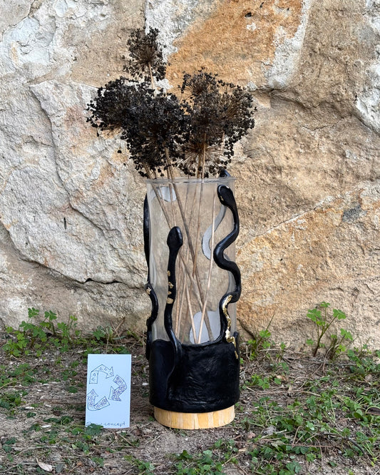 Earth I - One of One Upcycled Sculpural Vassel