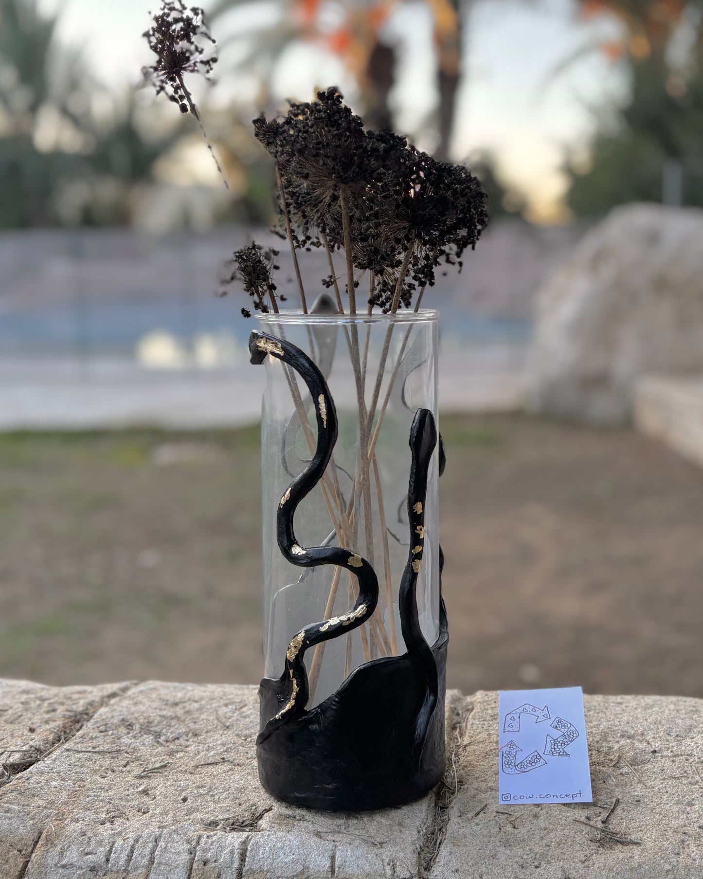 Earth I - One of One Upcycled Sculpural Vassel