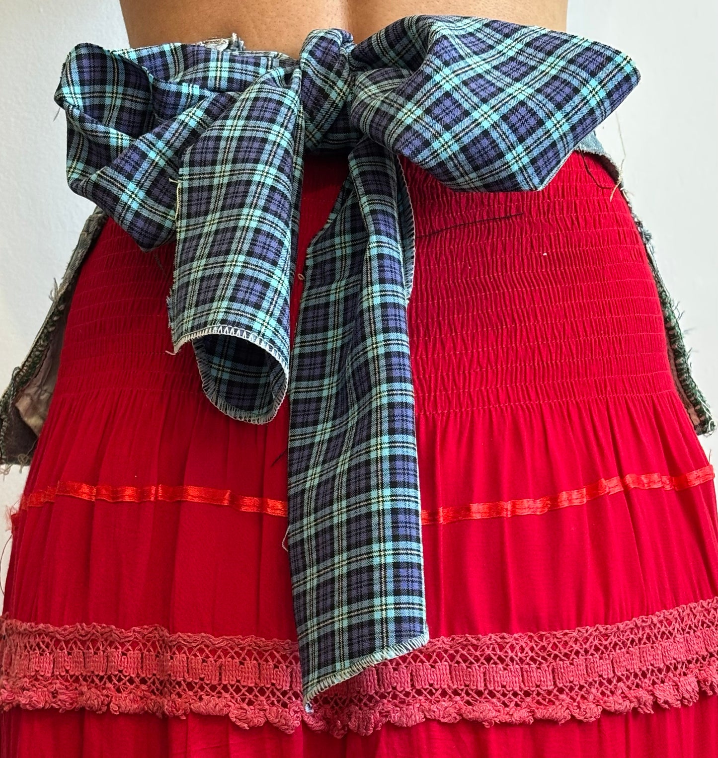 Deconstructed Pocket Belt Skirt