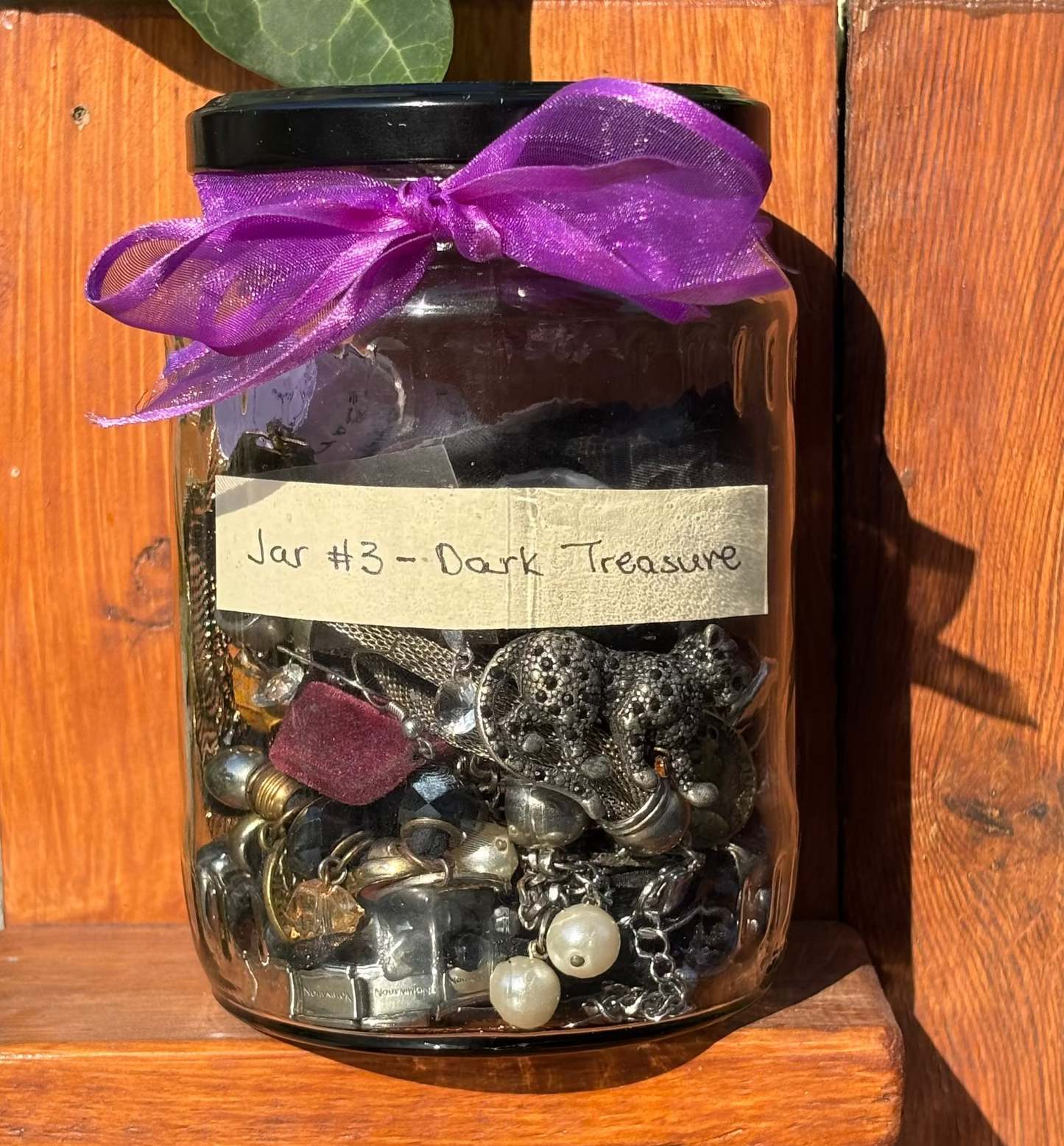 Vintage Mystery Jar - Jar #3 - Dark Treasure
