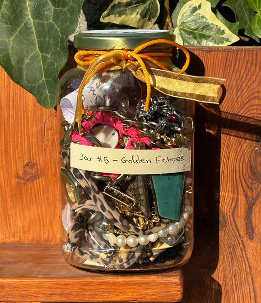 Vintage Mystery Jars - Jar #5 - Golden Echoes