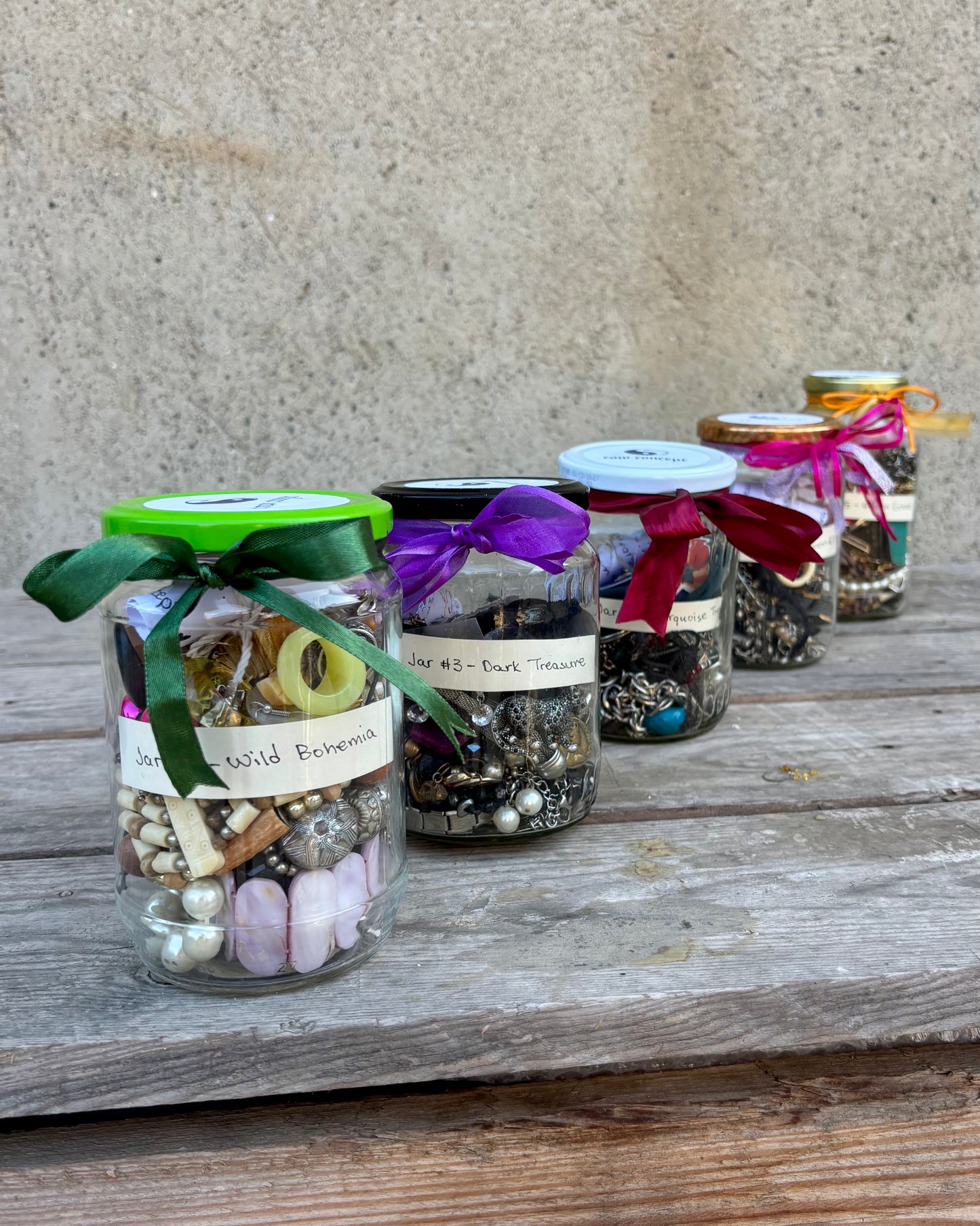 Vintage Mystery Jars - Jar #2 - Moon and Owl Treasure