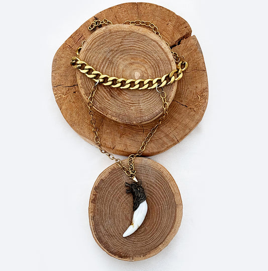 Wild Fang Necklace