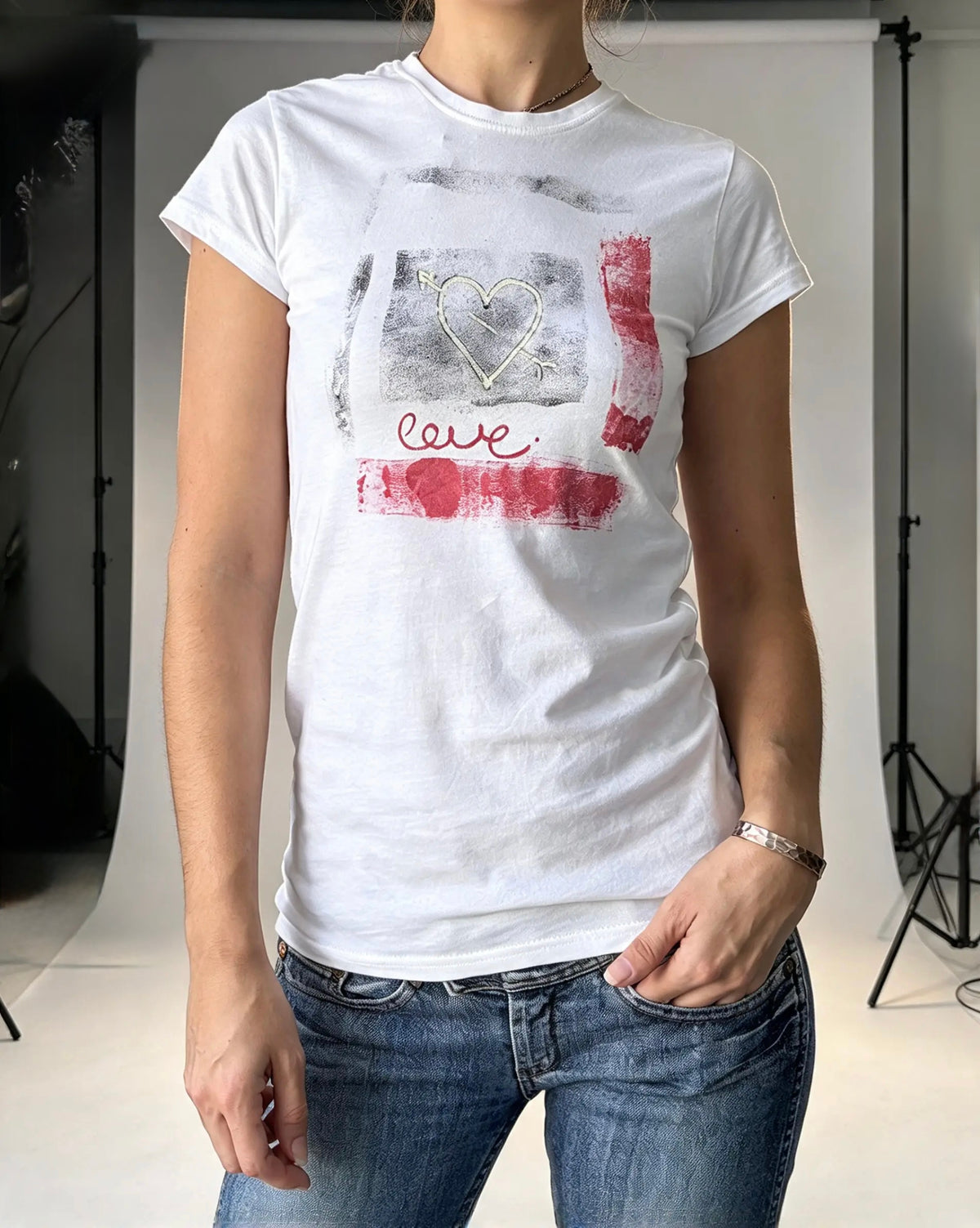 Glow in the Dark - Hand-painted - 100%Cotton