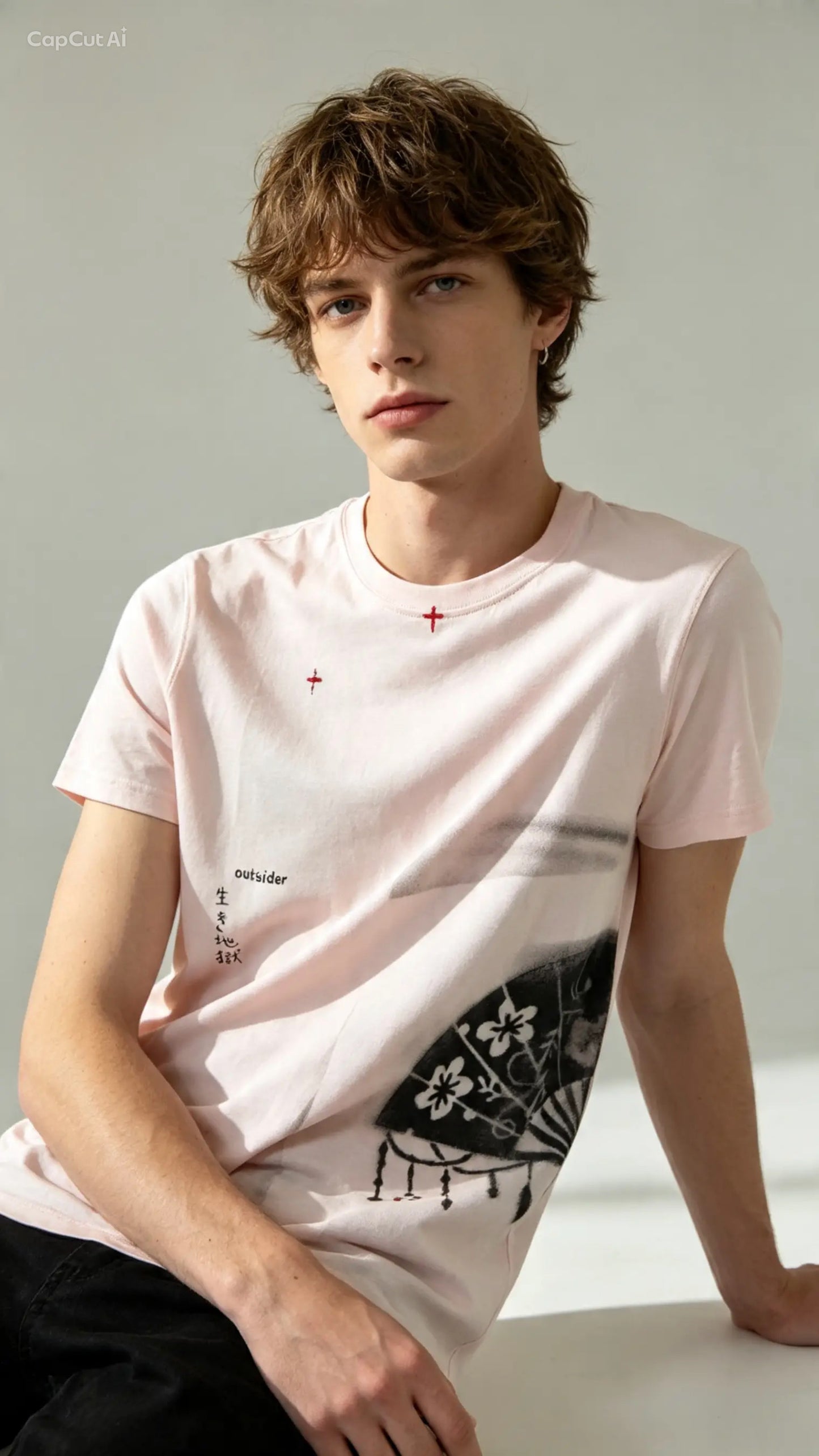 OUTSIDER TEE — PINK