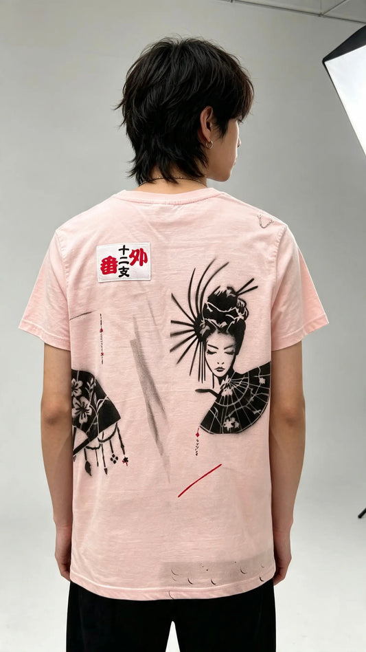 "OUTSIDER" Unisex Artwear T-shirt - 100% Cotton