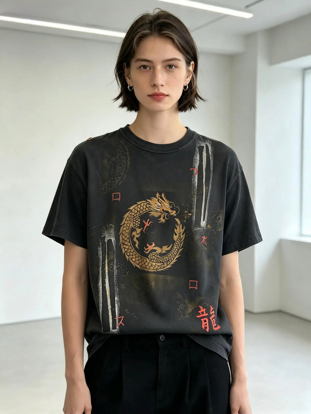 Unisex Upcycled Wearable Art — Dragon’s Aura