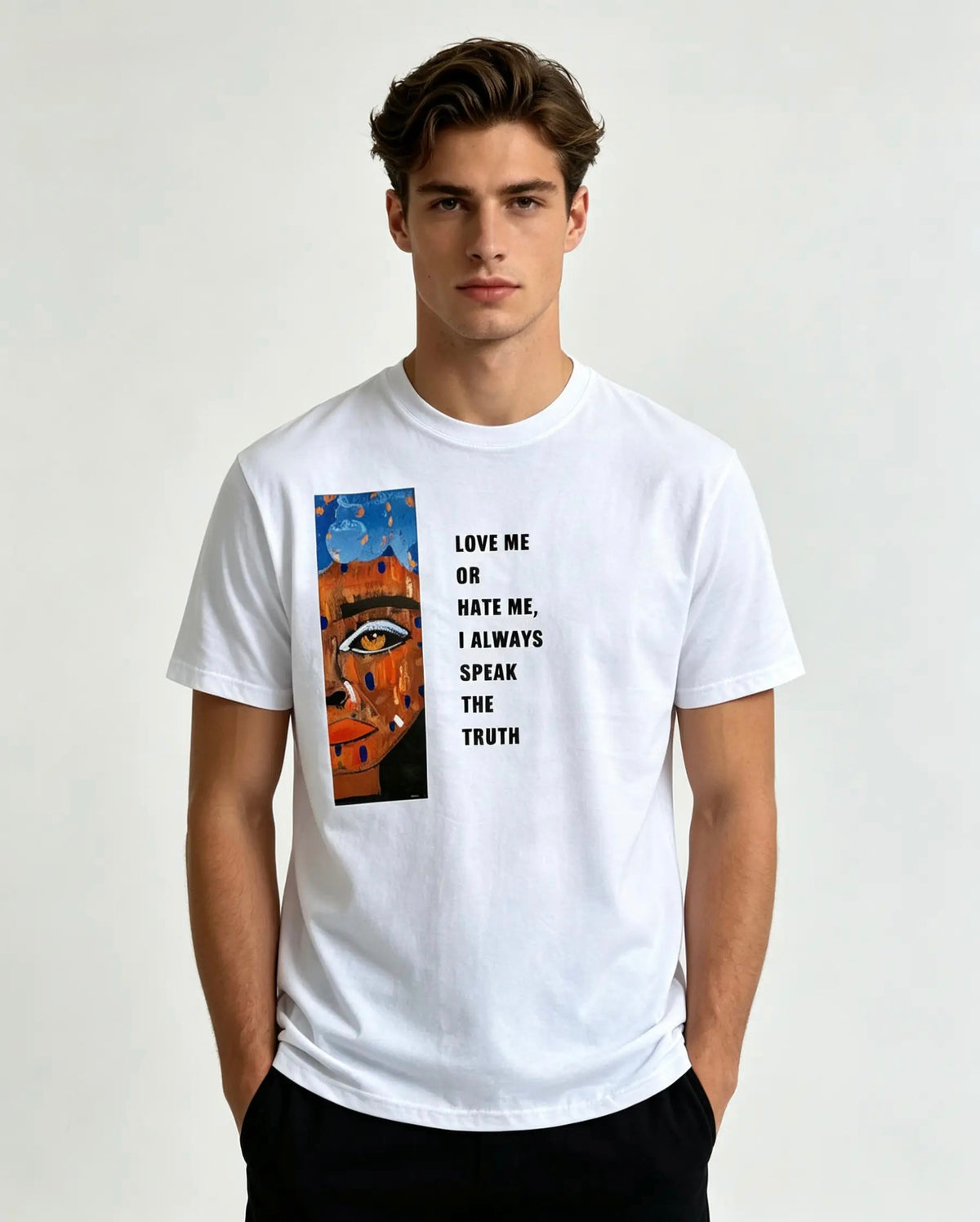 "Eye of Truth II" Unisex Artwear T-shirt - 100% Cotton